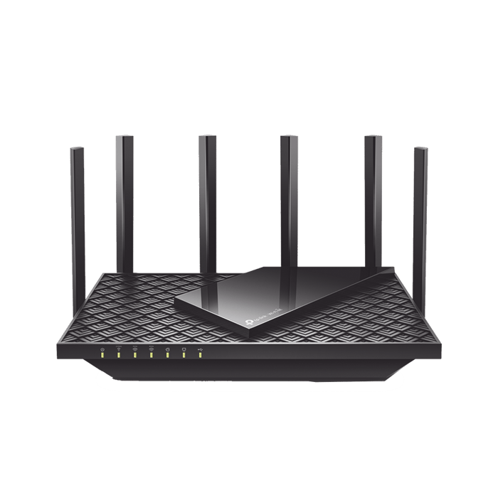 Router Triple Banda WiFi 6E / AX5400 MU-MIMO / 1 Puerto WAN 1 10/100/1000 Mbps / 4 Puertos LAN 10/100/1000 Mbps / 1 puerto USB 3.0 / 6 antenas de alta ganancia / OneMesh ?