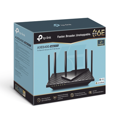 Router Triple Banda WiFi 6E / AX5400 MU-MIMO / 1 Puerto WAN 1 10/100/1000 Mbps / 4 Puertos LAN 10/100/1000 Mbps / 1 puerto USB 3.0 / 6 antenas de alta ganancia / OneMesh ? - Image 4
