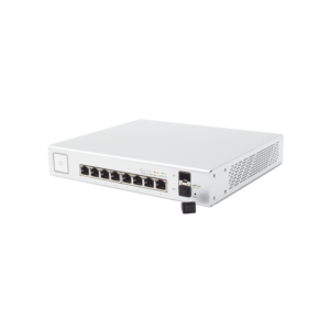 Switch UniFi Administrable de 8 Puertos Gigabit PoE+ 802.3at/af y PoE Pasivo 24V.