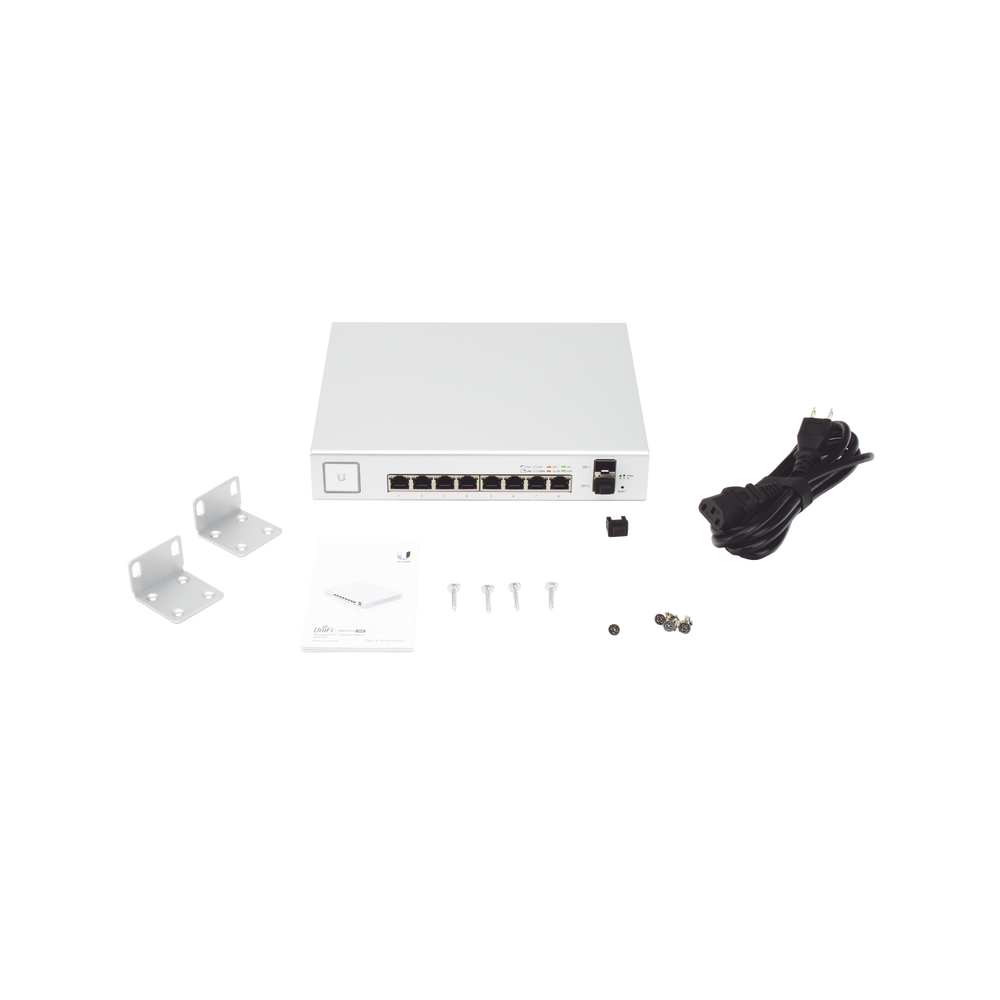 Switch UniFi Administrable de 8 Puertos Gigabit PoE+ 802.3at/af y PoE Pasivo 24V. - Image 6
