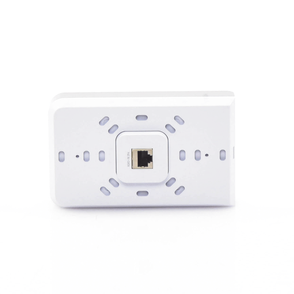 Access Point UniFI doble banda cobertura 180º, MI-MO 2x2 diseño placa de pared con dos puertos adicionales, hasta 100 usuarios Wi-Fi - Image 3
