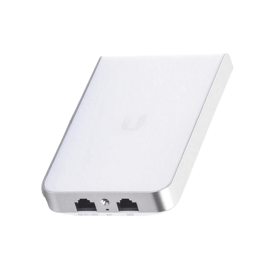 Access Point UniFI doble banda cobertura 180º, MI-MO 2x2 diseño placa de pared con dos puertos adicionales, hasta 100 usuarios Wi-Fi - Image 2