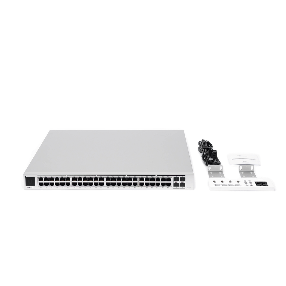 UniFi Switch USW-Pro-48-POE Gen2, Capa 3 de 48 puertos PoE 802.3at/bt + 4 puertos 1/10G SFP+, 600W, pantalla informativa - Image 3