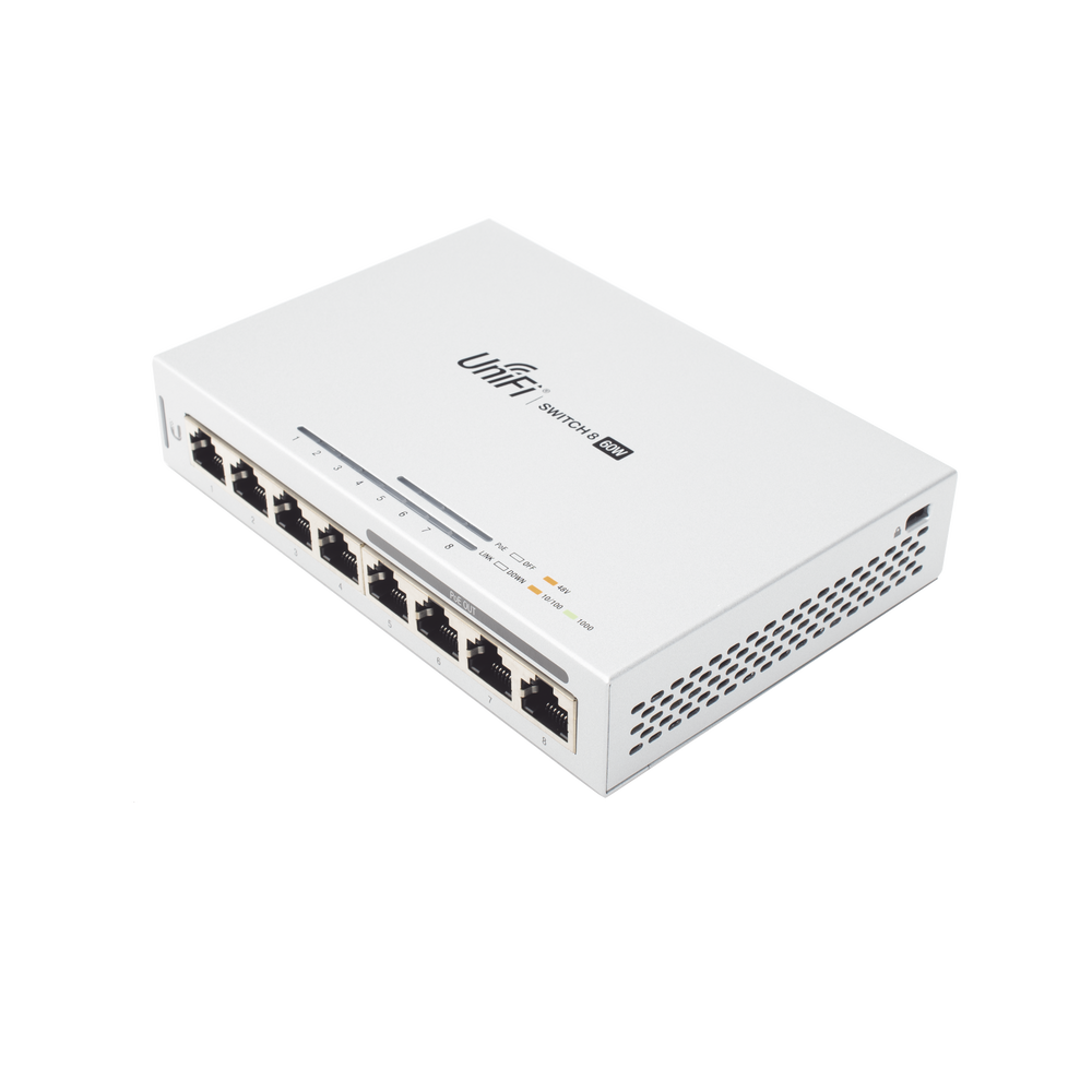 Switch UniFi Administrable capa 2 de 8 puertos Gigabit (4 Puertos Gigabit PoE 802.3af y 4 puertos Gigabit ethernet) 60W - Image 3