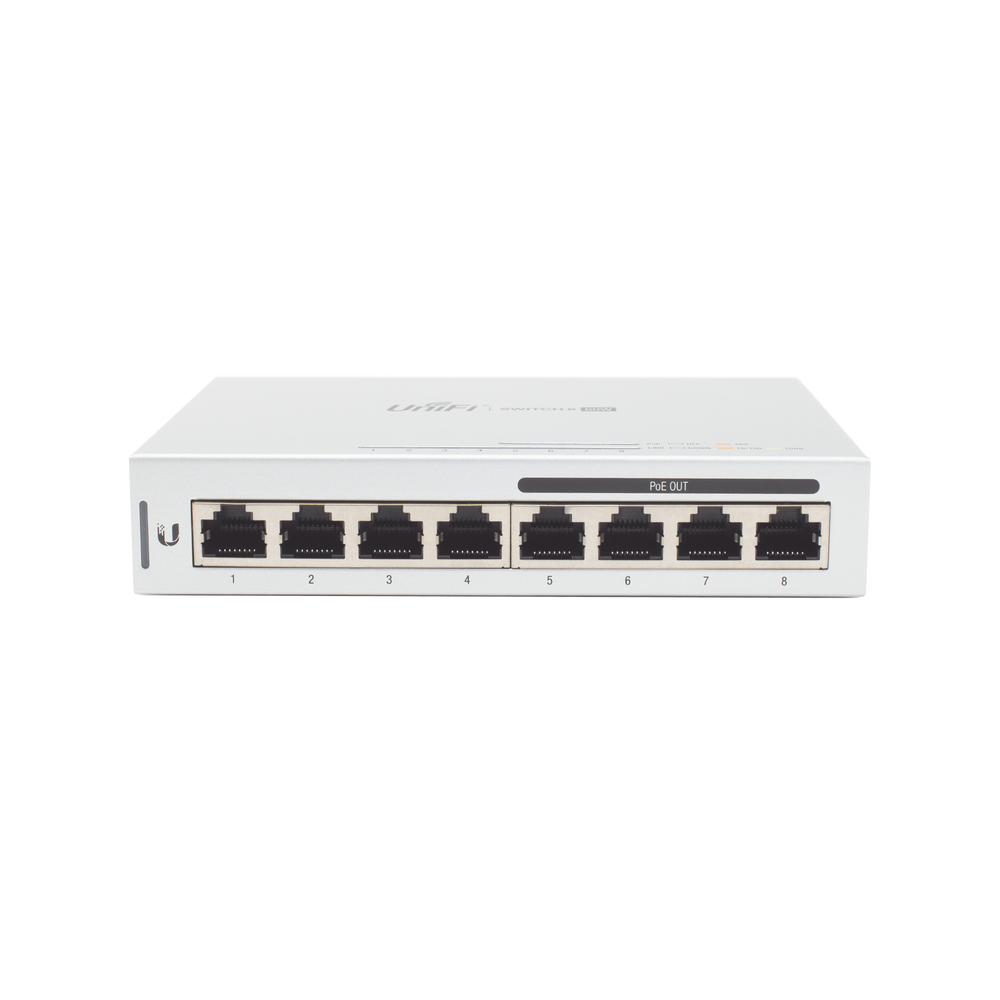 Switch UniFi Administrable capa 2 de 8 puertos Gigabit (4 Puertos Gigabit PoE 802.3af y 4 puertos Gigabit ethernet) 60W - Image 2