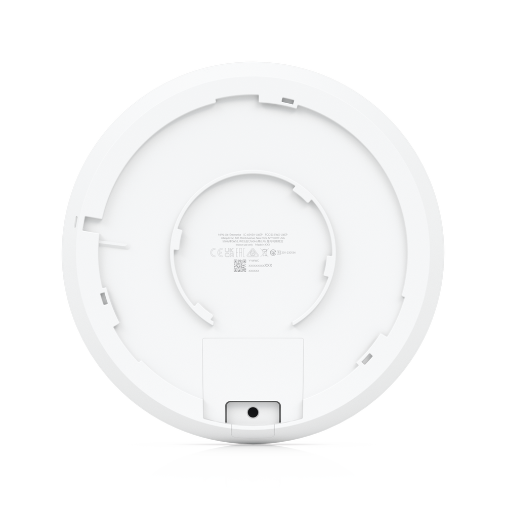 Punto de Acceso UniFi WiFi 6E Enterprise, alta densidad, hasta 600 usuarios, Mu-MIMO 4x4, bandas 2.4/5/6 Ghz, (1) puerto RJ45 2.5G (POE+) - Image 4