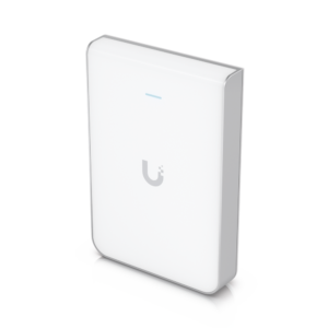 Access Point UniFi U6 In Wall/Montaje p/pared, WIFI 6 2.4 Y 5 Ghz, hasta 5.3 Gbps, 1 pto PoE In, 4 ptos secundarios (1 PoE Out)