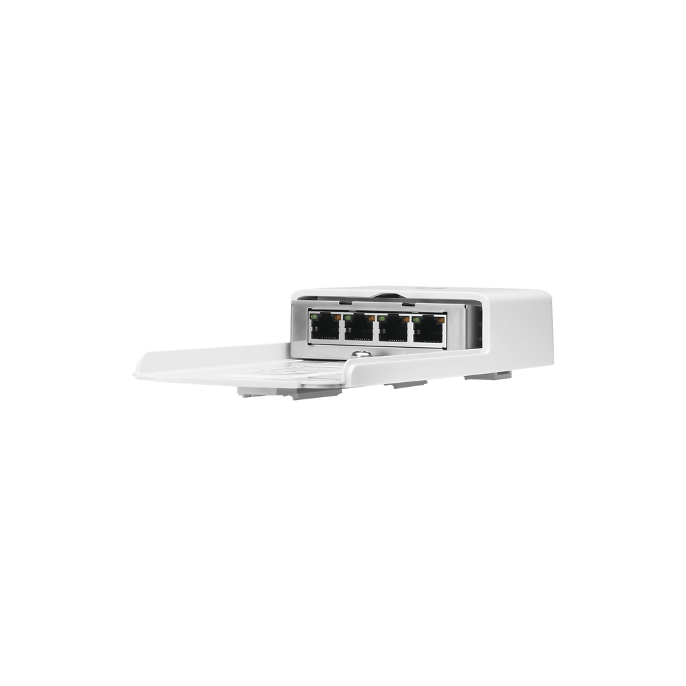 Switch PoE 24 V de Paso para Exterior con 4 Puertos Gigabit (1 PoE In, 3 PoE Out) NanoSwitch - Image 3