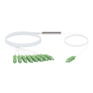 UFiber Splitter (Divisor Óptico) PLC 1 x 8, con conectores SC/APC
