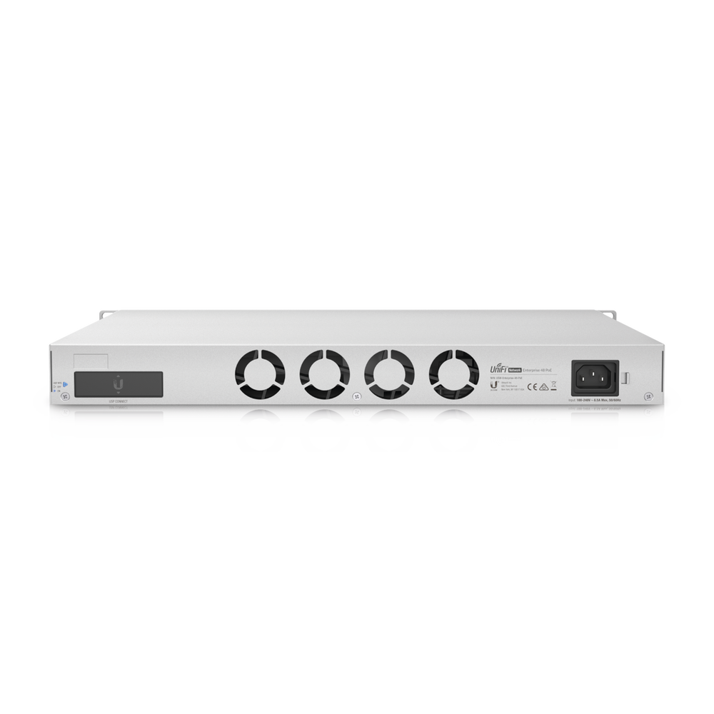 UniFi Switch Enterprise administrable capa 3, 48 puertos 2.5GbE RJ45 POE+, 4 puertos 10G SFP+, 720W, con pantalla táctil de 1.3 - Image 2