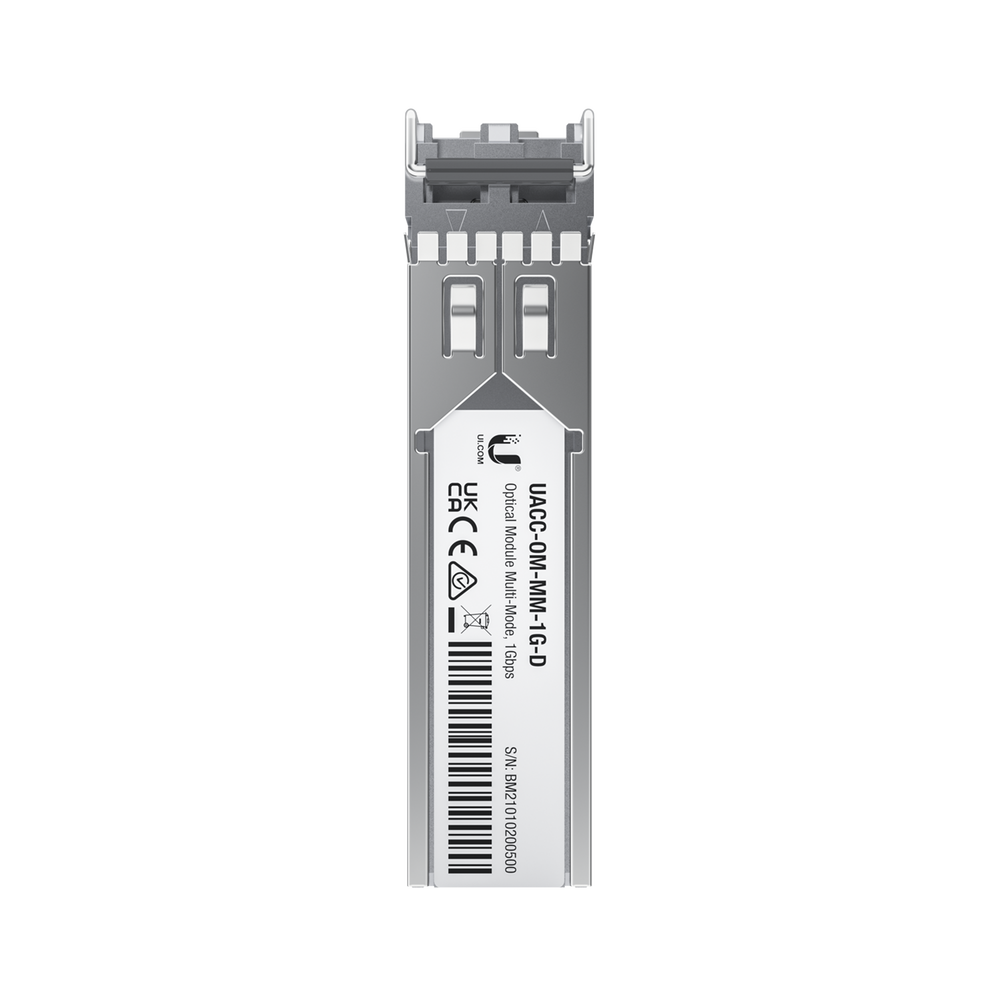 UFiber Módulo SFP, transceptor MiniGibic MultiModo 1.25 Gbps, distancia 550m, conectores LC, paquete de 2 piezas - Image 3