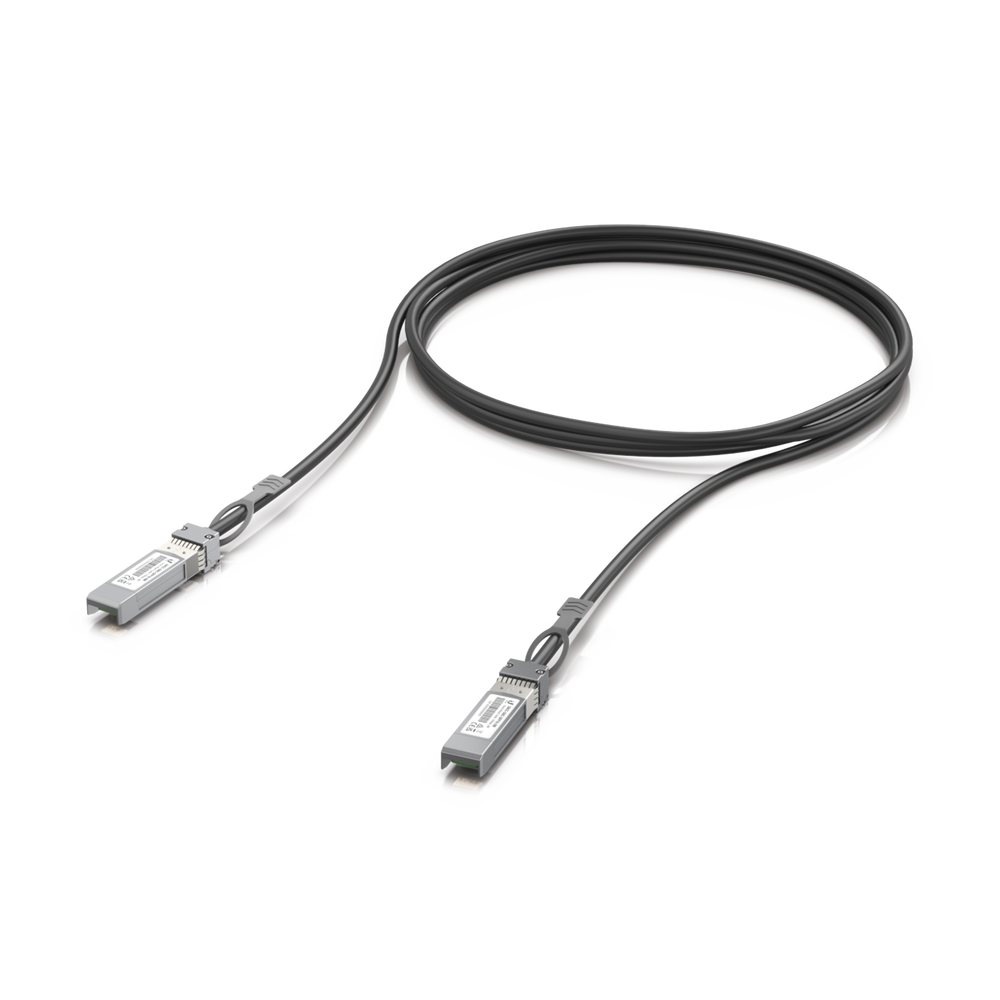 Cable de conexión directa DAC de 3 metros SFP+ 1/10Gbps, ideal para switches UniFi