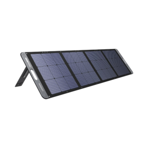 Panel Solar Plegable 200W / Recomendado para el Power Station Portable de 1200W UGREEN /  Alta Eficiencia de Conversión / Alineación Inteligente de la Luz Solar / Resistente Al Agua y Duradero / Incluye Cable XT60 Macho a Macho 2m