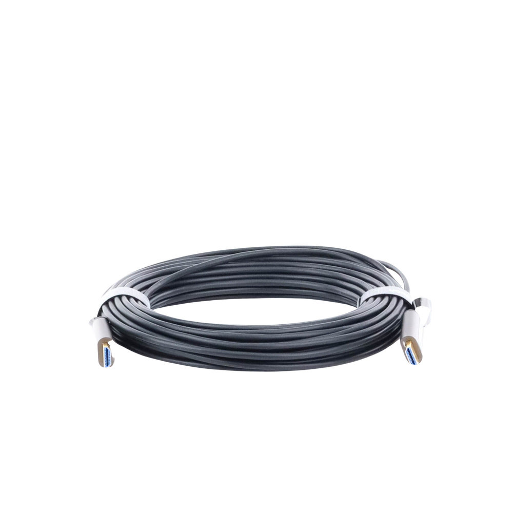 Cable HDMI de 15 Metros por Fibra Óptica 4K@60Hz | Fibra de 4 núcleos + Cobre estañado de 7 núcleos | Compatible con HDMI 2.0 | Alta velocidad 18 Gbps | 3D | HDR | Carcasa de Zinc | Premium | 2 Años de Garantía. - Image 2