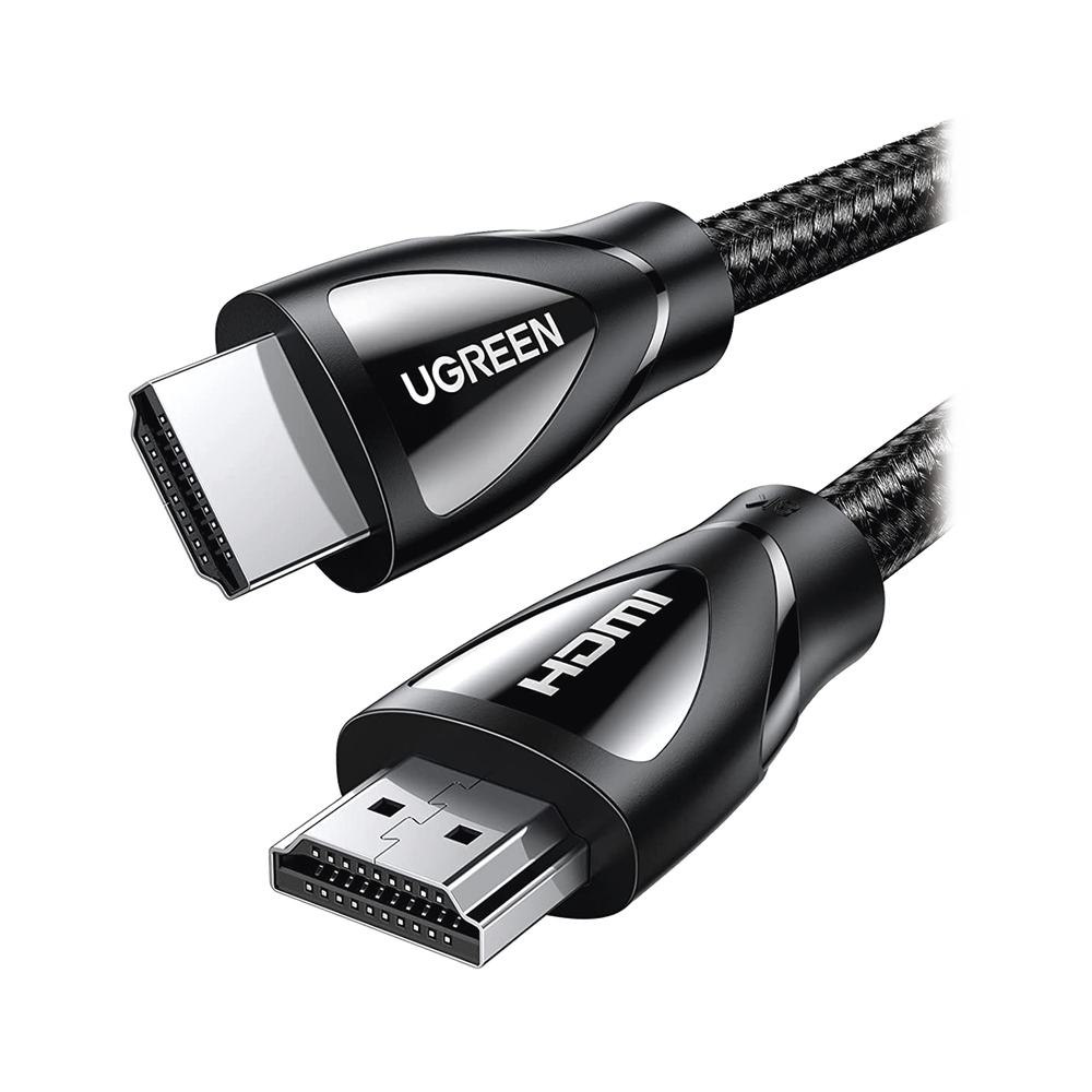 Cable HDMI 2.1 de Nylon Trenzado / 5 Metros / 8K@60Hz/4K@120Hz / eARC (Canal de Retorno de Audio / HDR10+ / VVR / HEC (Canal Ethernet HDMI) / ALLM / 3D / Dolby Atmos / Dolby Visión / 48 Gbps / Mayor Duración.