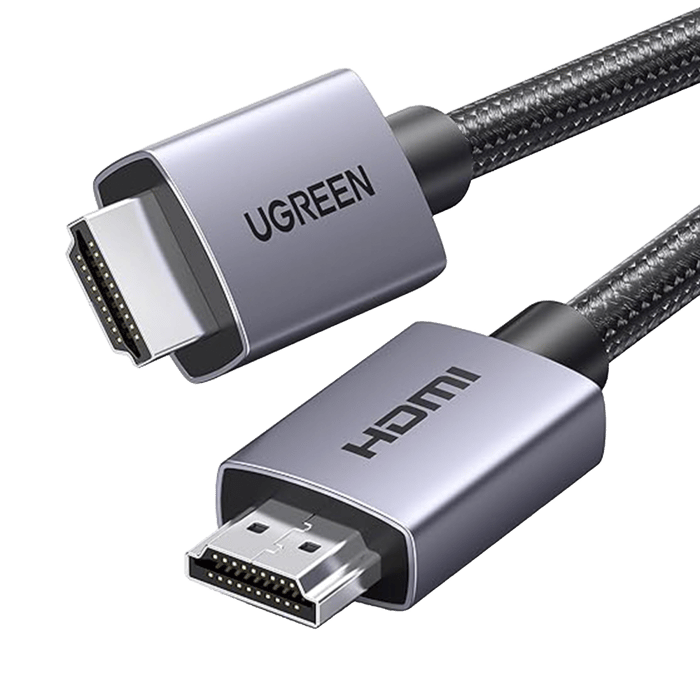 Cable HDMI 2.0 de Nylon Trenzado | 3 metros | 4K@60Hz | ARC | Dolby ATMOS | Verdadero HD | DTS HD | HDR | Inversivo 3D | 3 modos de visualización | 3 Capas de Protección + 4 de Blindaje | Niquelado | Carcasa de Aluminio.