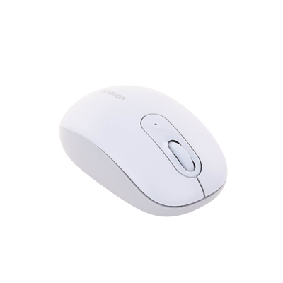 Mouse Inalámbrico 2.4G 800/1200/1600/2400 DPI / Función de 3 botones / Alcance 10m / Silencioso / Ergonómico / Anti-caída y Anti-interferencias / Color Dusty Blue / Batería Alcalina AA (incluida). - Image 4