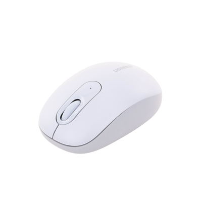 Mouse Inalámbrico 2.4G 800/1200/1600/2400 DPI / Función de 3 botones / Alcance 10m / Silencioso / Ergonómico / Anti-caída y Anti-interferencias / Color Dusty Blue / Batería Alcalina AA (incluida). - Image 7