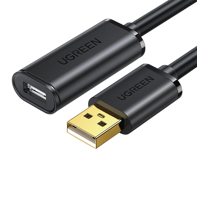 Cable de Extensión Activo USB 2.0 / 10 Metros / Macho-Hembra / Booster individual FE1.1S incorporado / Velocidad de hasta 480 Mbps / Ideal para impresoras, consolas , Webcam, etc. - Image 2