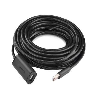 Cable de Extensión Activo USB 2.0 / 10 Metros / Macho-Hembra / Booster individual FE1.1S incorporado / Velocidad de hasta 480 Mbps / Ideal para impresoras, consolas , Webcam, etc. - Image 4
