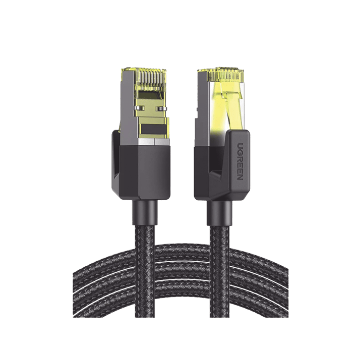 Cable Ethernet Cat7 CLASS?F/FTP Redondo con Malla de Nylon 5 Metros