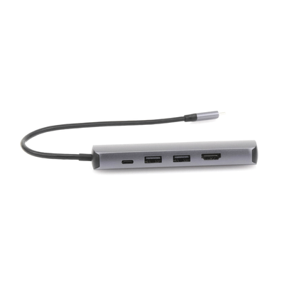 HUB USB-C (Docking Station) 5 en 1 | Ultra Delgado | 2 USB-A 3.1 a (5 Gbps) | HDMI 4K@60Hz | RJ45 (Gigabit Ethernet) | USB-C PD Carga Rápida 100W | Soporta OTG | Chips Inteligentes | Pequeño y Ligero | Caja de Aluminio. - Image 5