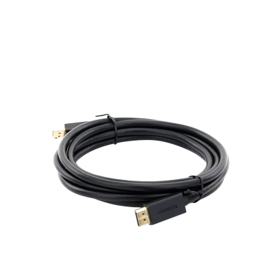 Cable DisplayPort 1.2 Macho a Macho/ Longitud 3m / Versión DP1.2 / Soporta 4K@60Hz; 2K@144Hz / Soporta 3D / Color profundo de 8 y 10 bits / Blindaje Interno Múltiple / Cobre Estañado 28AWG / Botón de Liberación - Image 2