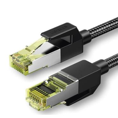 Cable Ethernet Cat7 CLASS?F/FTP Redondo con Malla de Nylon 2 Metros - Image 3