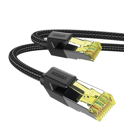 Cable Ethernet Cat7 CLASS?F/FTP Redondo con Malla de Nylon 2 Metros - Image 2
