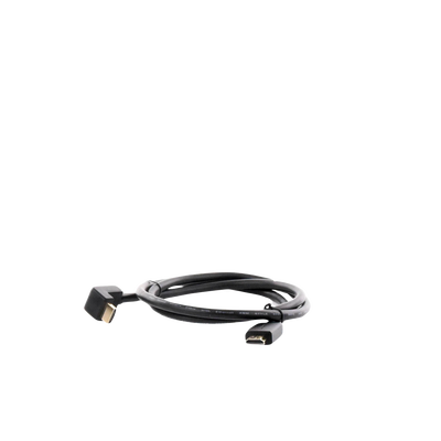 Cable HDMI 2.0 en Angulo de 90° / 1 m / 4K@60Hz / HDR / 3D / HEC (Canal Ethernet HDMI) / ARC (Canal de Retorno de Audio / CEC / 32 canales de Audio / HDCP 2.2 / Dolby Atmos / 18 Gbps / Blindaje Múltiple - Image 2