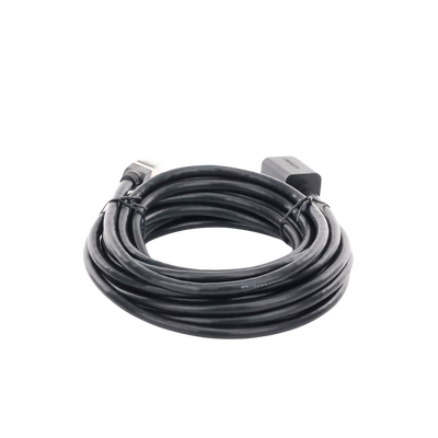 Cable de Extensión Cat6 RJ45 F/UTP / Macho a Hembra / 5m / Método de conexión 568B / Velocidad de transmisión 1000Mbps / Ancho de banda del canal 250MHz /Caja de Cobre / Negro - Image 4
