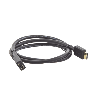 Cable extensor HDMI de 1 M / 4K@60Hz / 3D / HDR / Macho a Hembra / Núcleo de cobre estañado / Transmisión estable. - Image 2