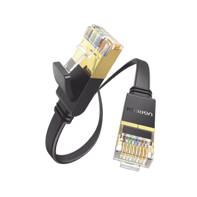 Cable Ethernet Plano Cat7 U/FTP 10 Gigabit 600MHz 1m - Image 2