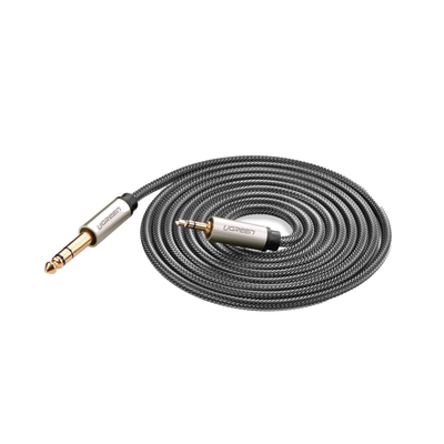 Cable Audio Estéreo 3.5mm (1/8) TRS a 6.35mm (1/4) TS / 5 Metros / Audio de Hi-Fi / Trenza de Nylon / Blindaje Múltiple / Caja de Aleación Zinc / Núcleo de Cobre Puro / Compatibilidad Universal - Image 5