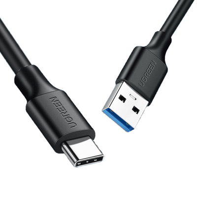 Cable USB-A a USB-C | 2 Metros | Carga y Sincronización de Datos | Carga Rápida 60W | Datos 5 Gbps | QC 3.0/2.0 | FPC | AFC | Protección Integrada | Duradero y Flexible| Caja ABS | Cubierta de TPE | Color Negro. - Image 2
