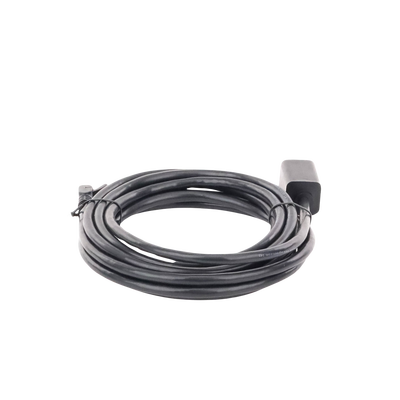 Cable de Extensión Cat6 RJ45 F/UTP / Macho a Hembra / 3m / Método de conexión 568B / Velocidad de transmisión 1000Mbps / Ancho de banda del canal 250MHz /Caja de Cobre / Negro - Image 3
