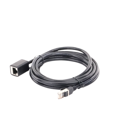 Cable de Extensión Cat6 RJ45 F/UTP / Macho a Hembra / 3m / Método de conexión 568B / Velocidad de transmisión 1000Mbps / Ancho de banda del canal 250MHz /Caja de Cobre / Negro - Image 2