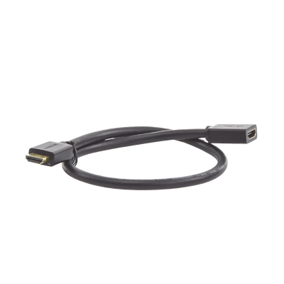 Cable extensor HDMI de 0.5M / 4K@60Hz / 3D / HDR / Macho a Hembra / Núcleo de cobre estañado / Transmisión estable. - Image 2