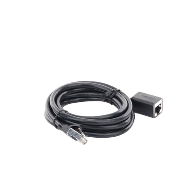 Cable de Extensión Cat6 RJ45 F/UTP / Macho a Hembra / 2m / Método de conexión 568B / Velocidad de transmisión 1000Mbps / Ancho de banda del canal 250MHz / Caja de Cobre / Negro - Image 2