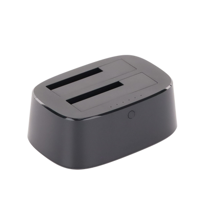 Base USB 3.0 para Disco Duro de Doble Bahía | Soporta Discos SATA de 2.5' & 3.5´ | Soporta discos de 12TB | Compatible con UASP, SATA 3.0 | Con adaptador de corriente 12V3A | Cable USB 1M | Alta Velocidad | Modo Clonación. - Image 4