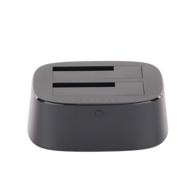 Base USB 3.0 para Disco Duro de Doble Bahía | Soporta Discos SATA de 2.5' & 3.5´ | Soporta discos de 12TB | Compatible con UASP, SATA 3.0 | Con adaptador de corriente 12V3A | Cable USB 1M | Alta Velocidad | Modo Clonación. - Image 2