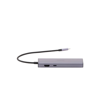 HUB USB-C (Docking Revodok) 6 en 1 | 3 Puertos USB-A 3.0 (5 Gbps) | USB-C PD 100W | HDMI 4K@30Hz | Entrada 1 RJ45 (Gigabit Ethernet) | Chip de Última Generación | Potente Disipación de Calor | Caja de Aluminio. - Image 5