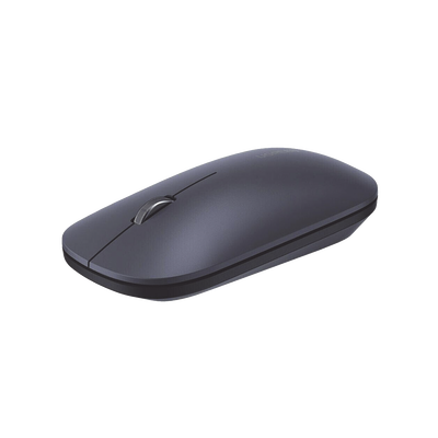 Mouse inalámbrico 2.4 GHz | Ultra Delgado y Silencioso | DPI 1000/1600/2000/4000 (Ajustable) | Alcance 10m | Scroll de Aluminio | Adaptable a diferentes superficies | Diseño suave al tacto | Contiene Receptor USB | Color Negro. - Image 3