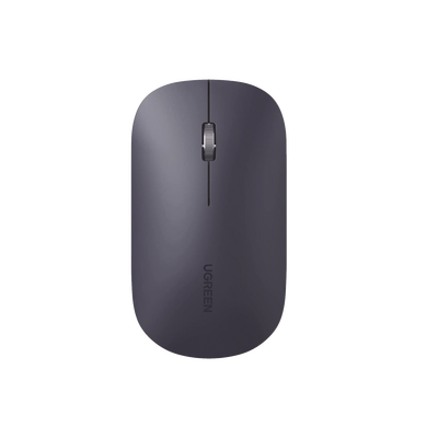 Mouse inalámbrico 2.4 GHz | Ultra Delgado y Silencioso | DPI 1000/1600/2000/4000 (Ajustable) | Alcance 10m | Scroll de Aluminio | Adaptable a diferentes superficies | Diseño suave al tacto | Contiene Receptor USB | Color Negro. - Image 2