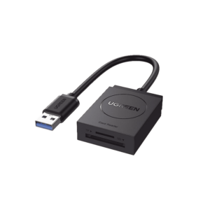Lector de tarjetas USB-A 3.0 a MicroSD (TF) / SD | 5Gbps | Soporta hasta 2TB | Soporta Windows/Mac OS/Linux/Android | Lectura de Tarjetas Simultánea | No Requiere Controlador | Cable de 15cm.