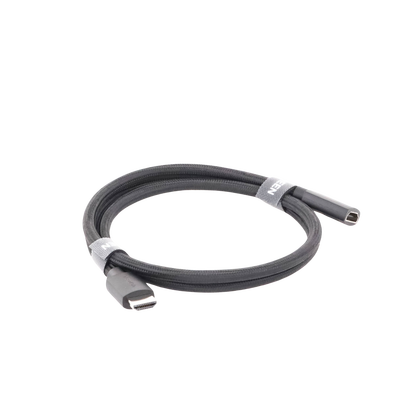 Cable de extensión HDMI 8K / 1 Metro / Macho a Hembra / HDMI 2.1 / 8K@60Hz / Núcleo de Cobre Puro 28AWG / Soporta la Conexión de hasta 3 Metros de largo en HDMI 2.1 - Image 5