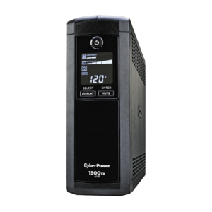 UPS de 1500 VA/900 W, Topología Línea Interactiva, Entrada 120 Vca NEMA 5-15P, Tipo Mini Torre, Con 12 Tomas NEMA 5-15R