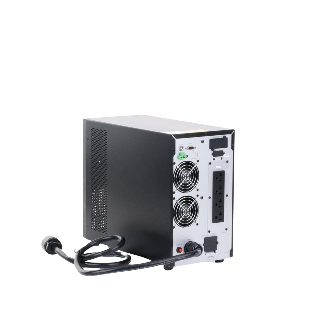 UPS de 3000 VA/2700 W, Online Doble Conversión, Entrada 120 Vca NEMA L5-30P, Onda Senoidal Pura, Tipo Torre, Con 4 Tomas NEMA 5-20R y 1 Block Hardwired - Image 4