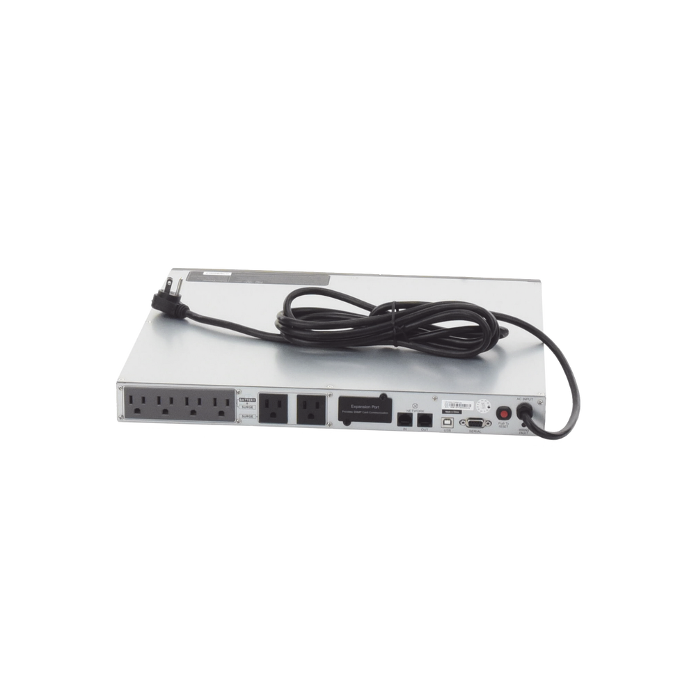 UPS de 1000 VA/600 W, Topología Línea Interactiva, Entrada 120 Vca NEMA 5-15P, Tipo Rack 1 UR, Con 6 Tomas NEMA 5-15R - Image 5
