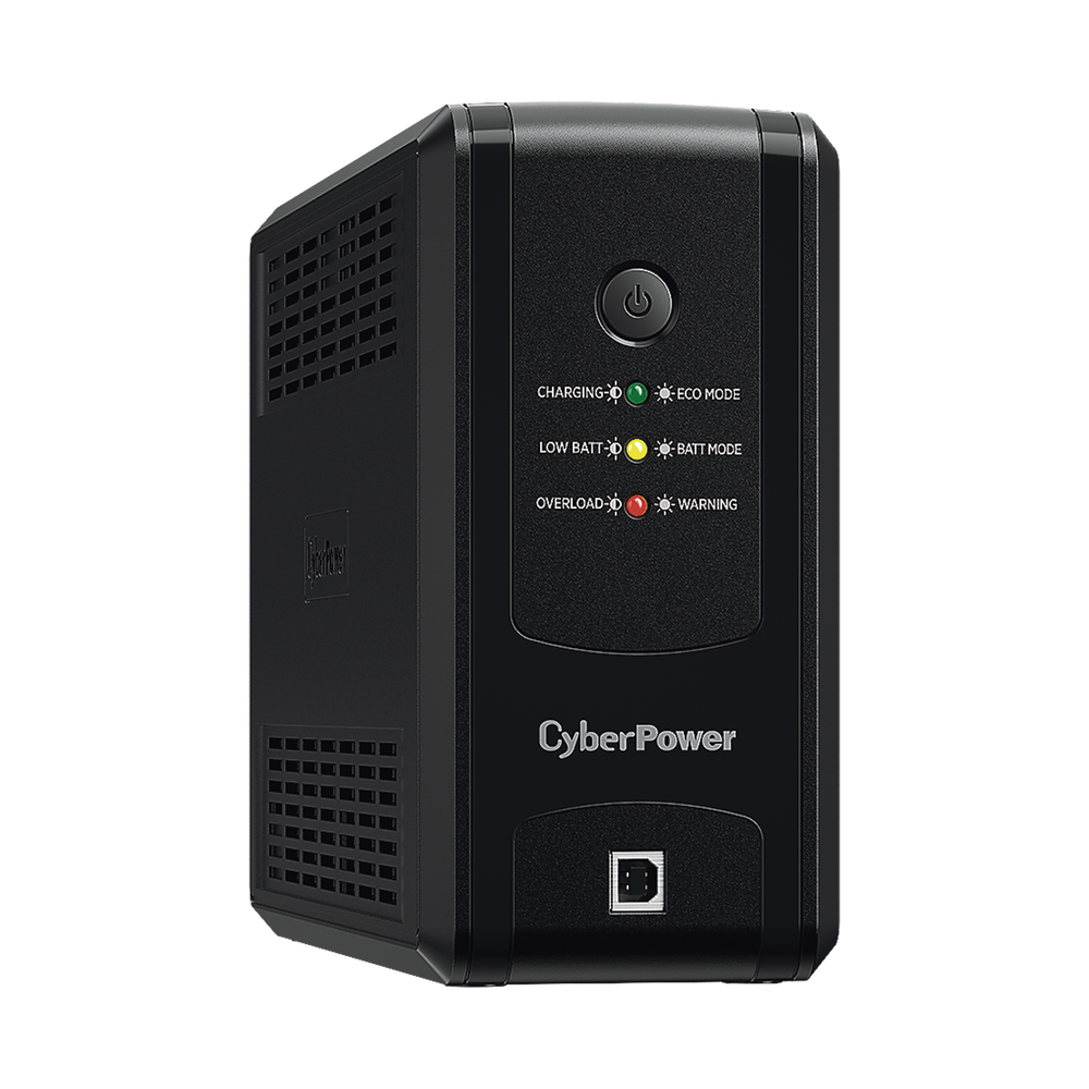 UPS de 550 VA/275 W, Topología Línea Interactiva, Entrada 120 Vca NEMA 5-15P, y 8 Salidas NEMA 5-15R, Puerto USB, Con Regulador de Voltaje (AVR)